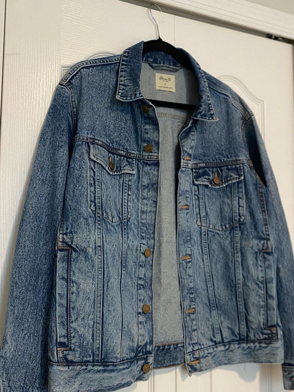 Denim&Co Light Blue Men's Denim Shirt Jacket